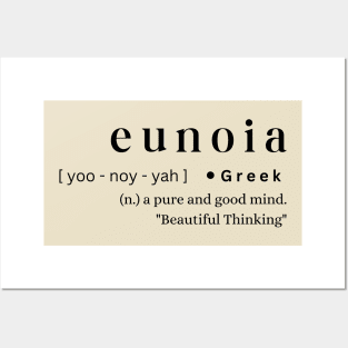 Eunoia Posters and Art